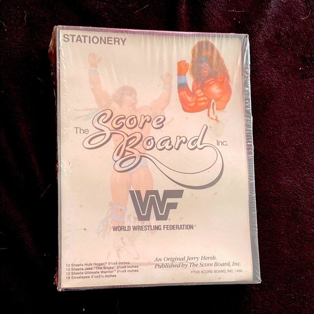 WF Score Board Stationery Set